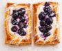 Lemon Blueberry Cream Cheese Danish With Puff Pastry
