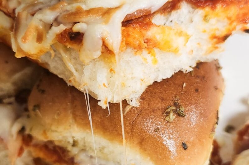 Pepperoni Pizza Sliders 4 Ingredients