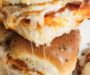 Easy Pepperoni Pizza Sliders Hawaiian Rolls (4 Ingredients)
