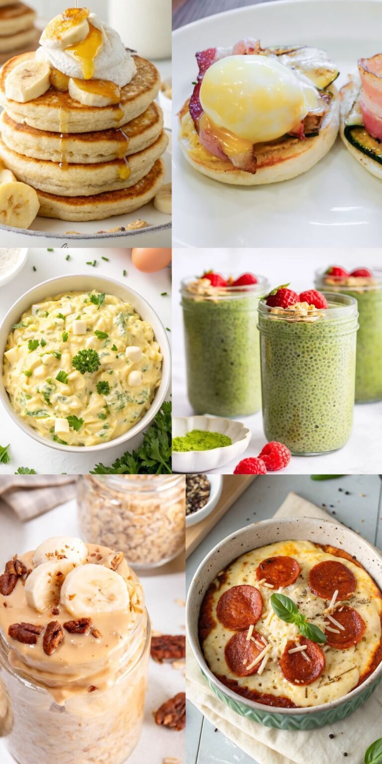 12 High-Protein Low-Calorie Breakfasts (Under 300 Calories + 30g Protein)