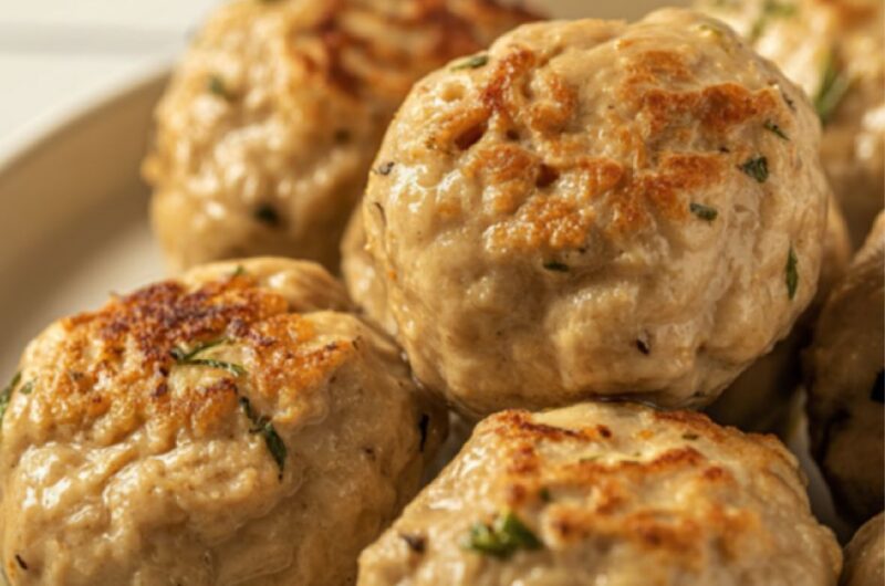 Ground Chicken Meatball