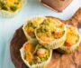 Healthy Vegetable Muffins with Carrot and Broccoli
