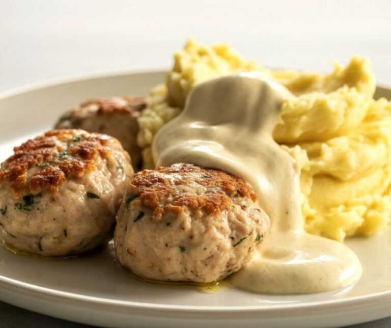 Easy Ground Chicken Meatball- Juicy & Tender