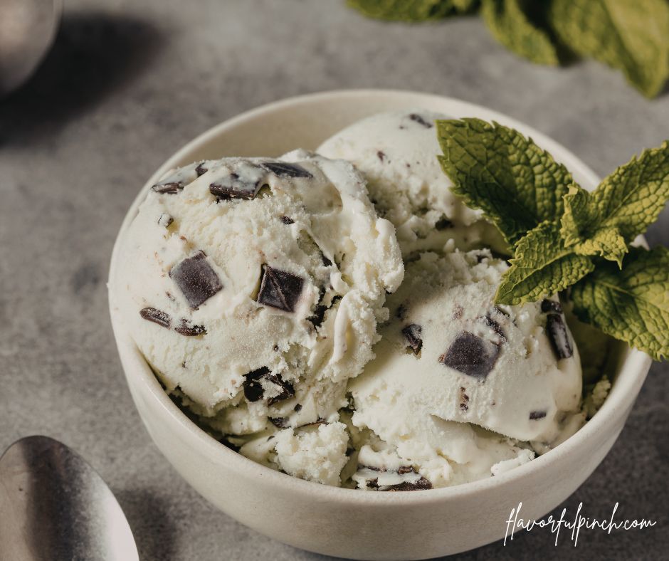 2 scoops of coconut cottage cheese ice cream in a bowl
