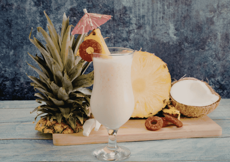 Pineapple Coconut Mojito Mocktail