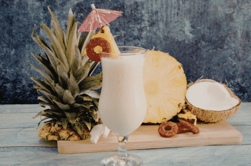 Pineapple Coconut Mojito Mocktail