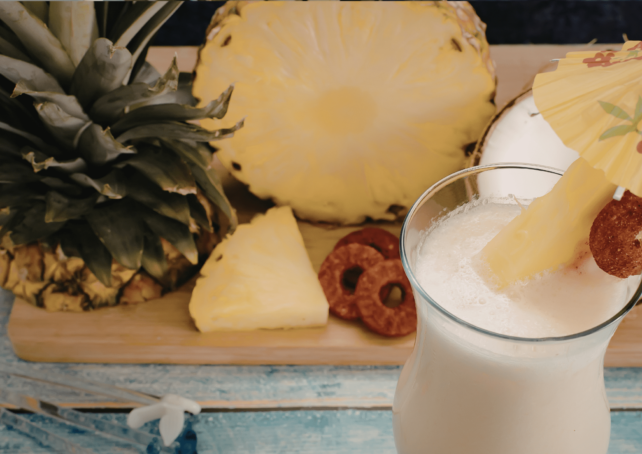 pineapple coconut mojito