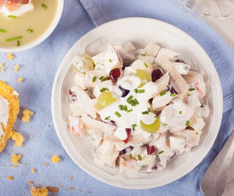 Best Chicken Salad Recipe with Grapes and Apples (Greek Yogurt)
