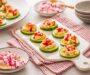 Cucumber Bites with Tuna Salad and Radish