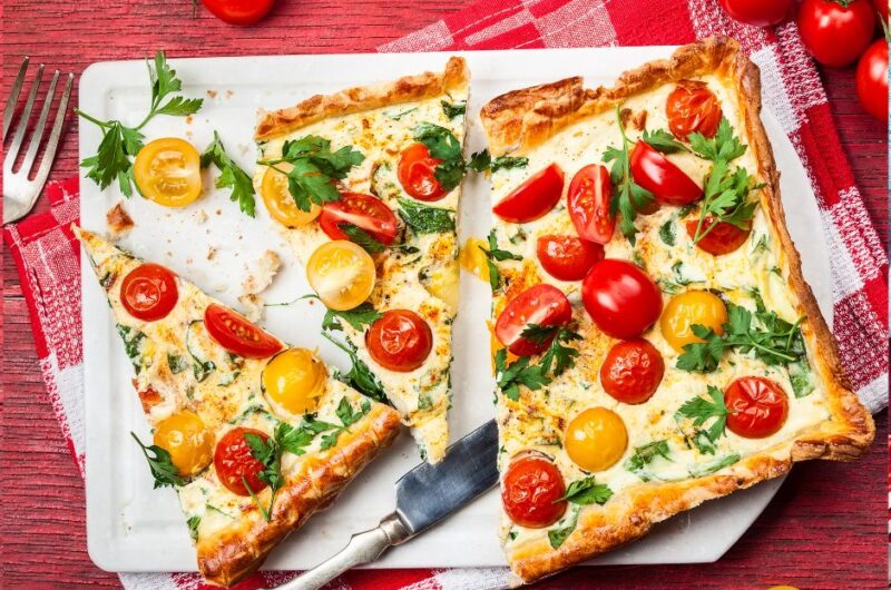 Tomato Puff Pastry Tart