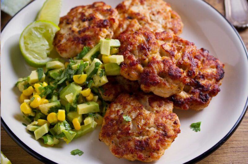 Homemade Ground Chicken Patties