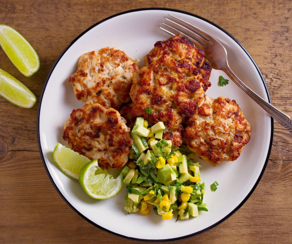 Homemade Ground Chicken Patties