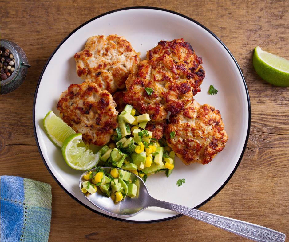 Homemade Ground Chicken Patties