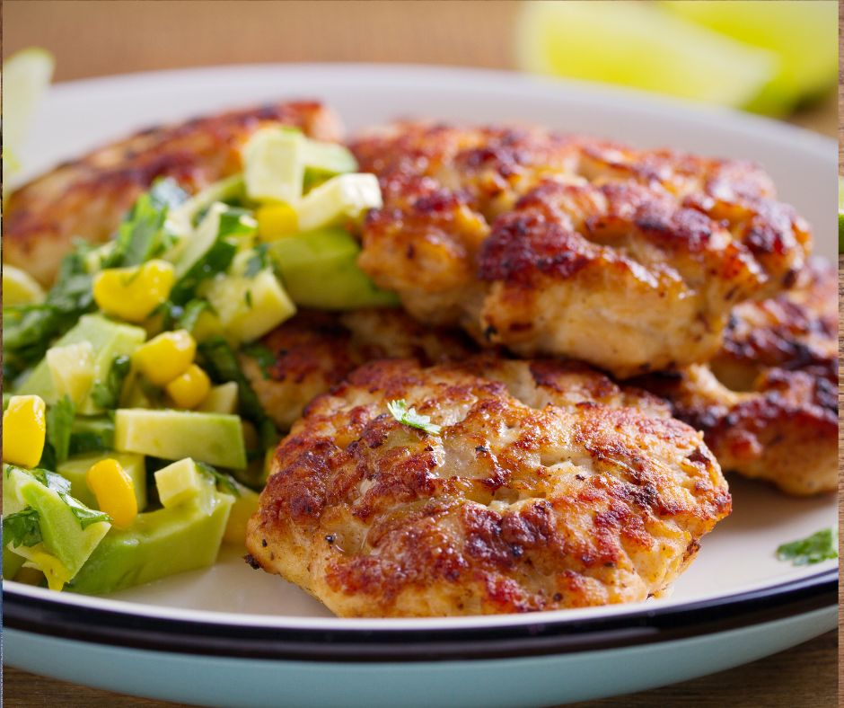 Homemade Ground Chicken Patties