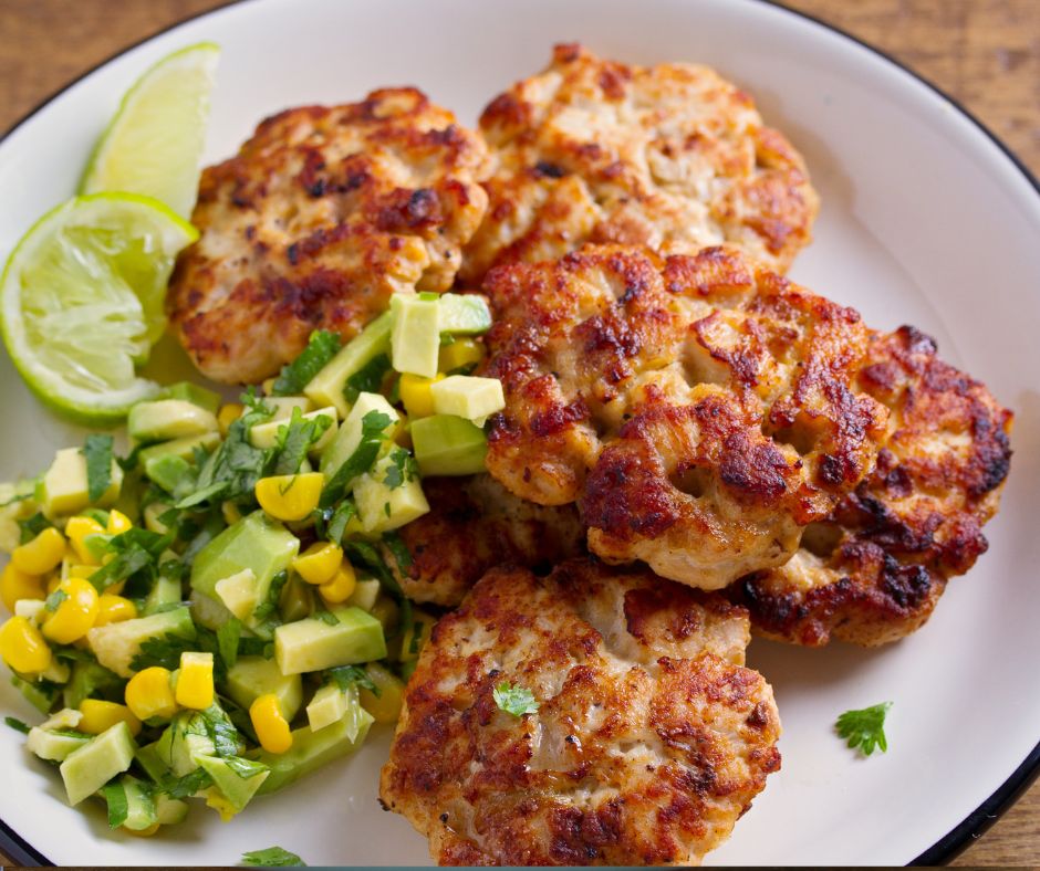 Homemade Ground Chicken Patties