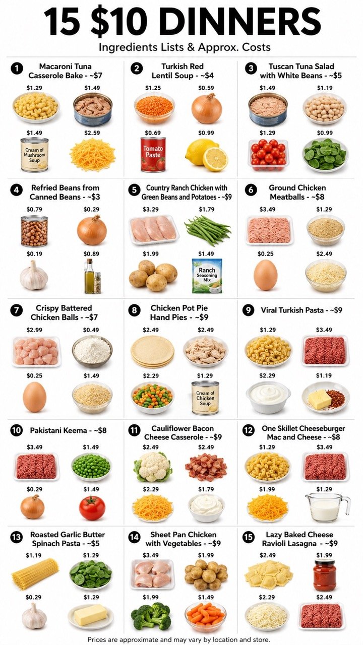 15 Walmart Meals Under $10 That Your Family Will Actually Love