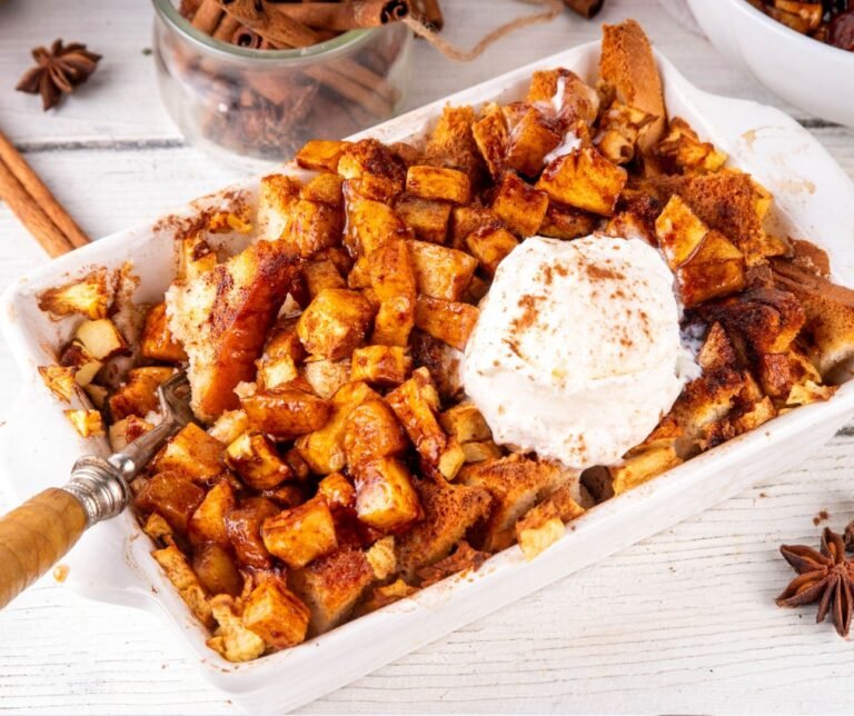 Apple Pie French Toast Baked Casserole