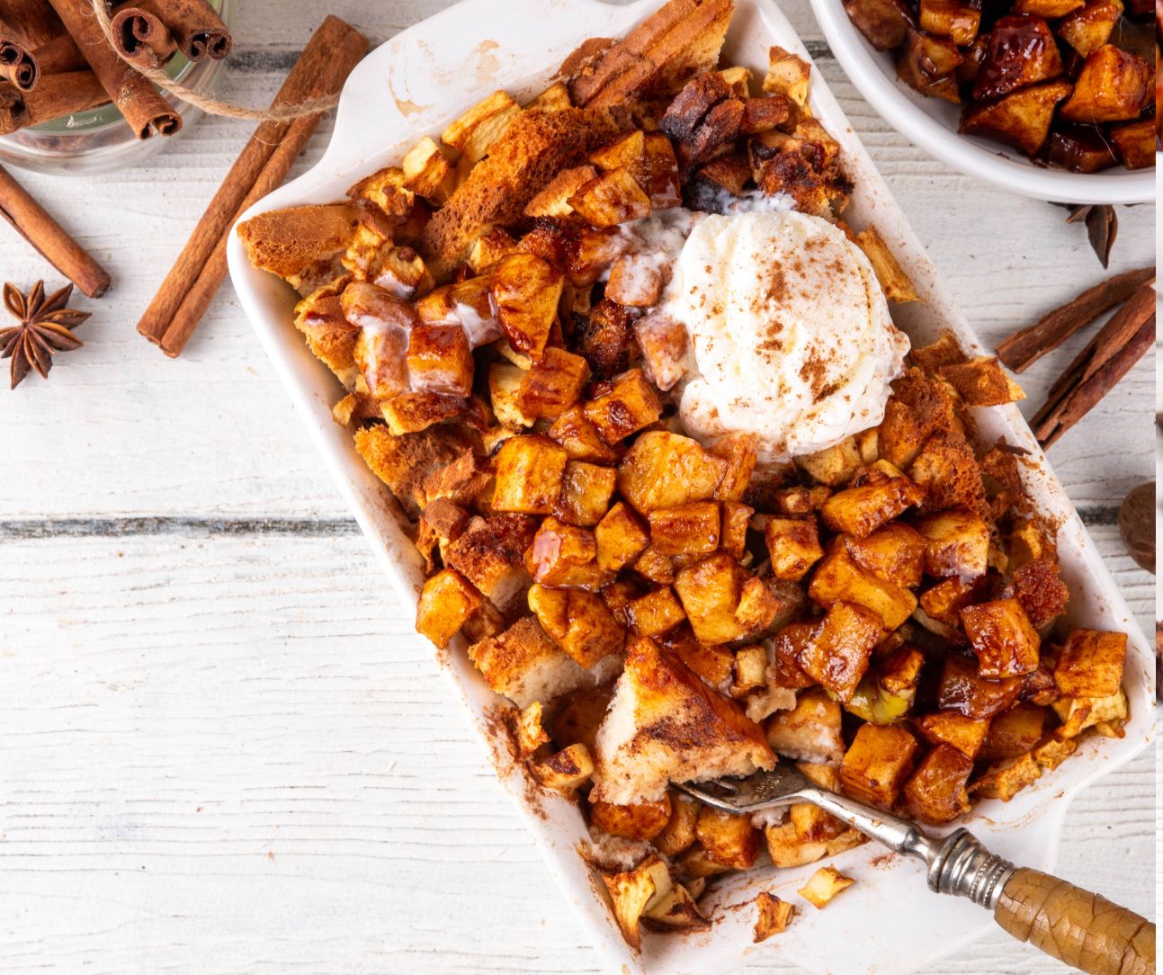 Apple Pie French Toast Baked Casserole