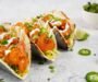 Bang Bang Shrimp Tacos on Soft Taco Shell