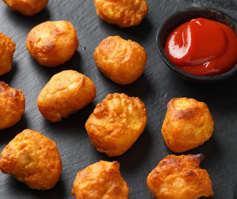 Crispy Battered Chicken Balls