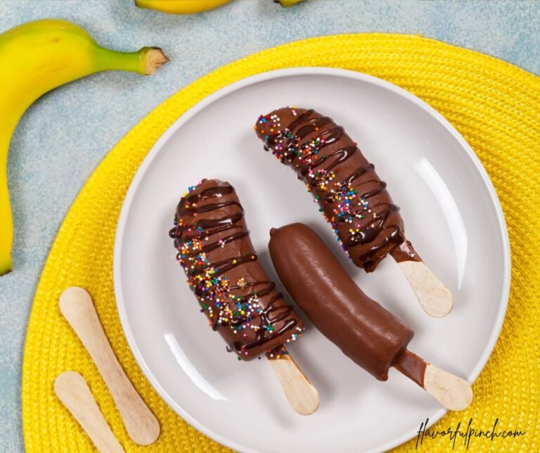 Chocolate Banana Pops