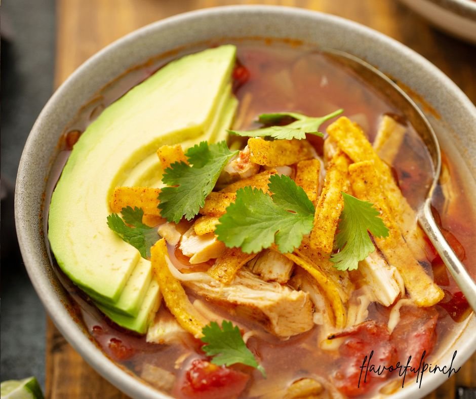 Slow Cooker Chicken Taco Soup