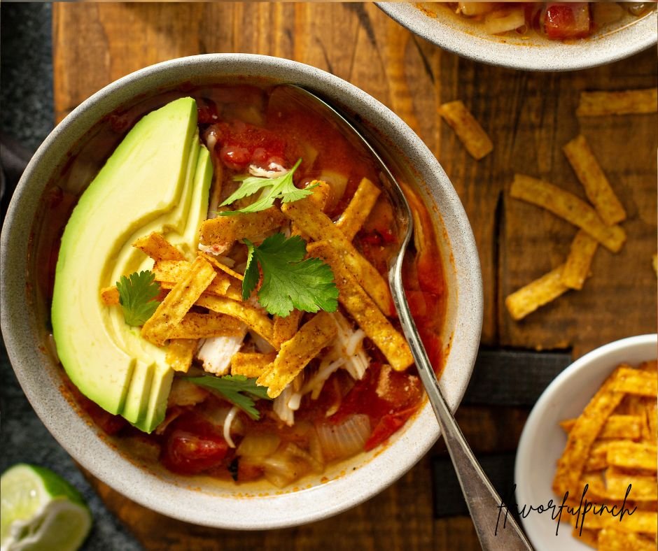 Slow Cooker Chicken Taco Soup