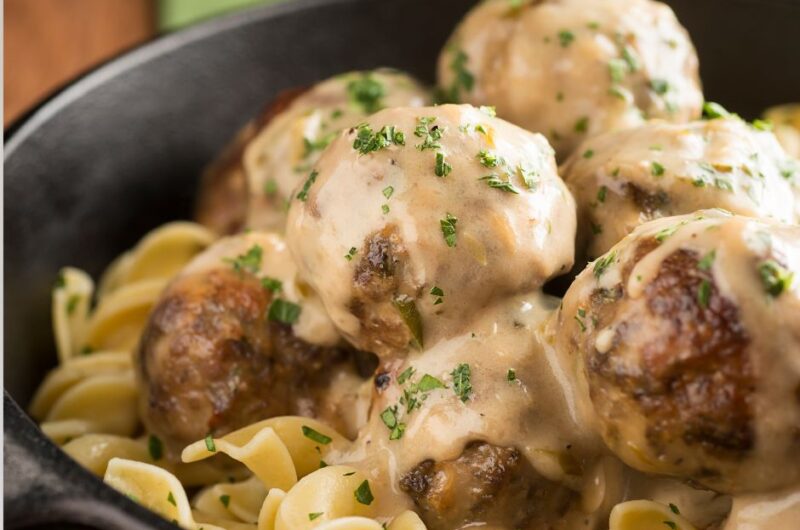 Easy Crockpot Swedish Meatballs