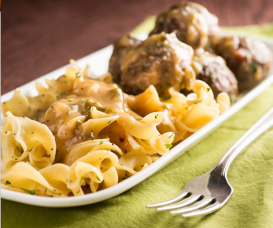 Easy Crockpot Swedish Meatballs