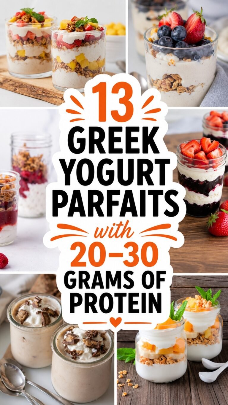 13 BEST HIGH PROTEIN GREEK YOGURT PARFAIT CUPS