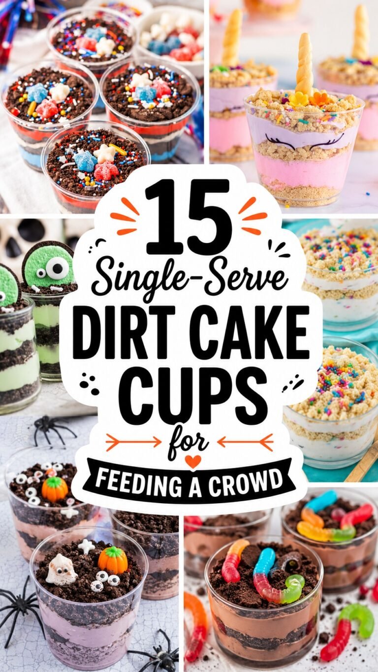15 EASY DIRT DESSERT CUPS KIDS WILL ACTUALLY FIGHT OVER