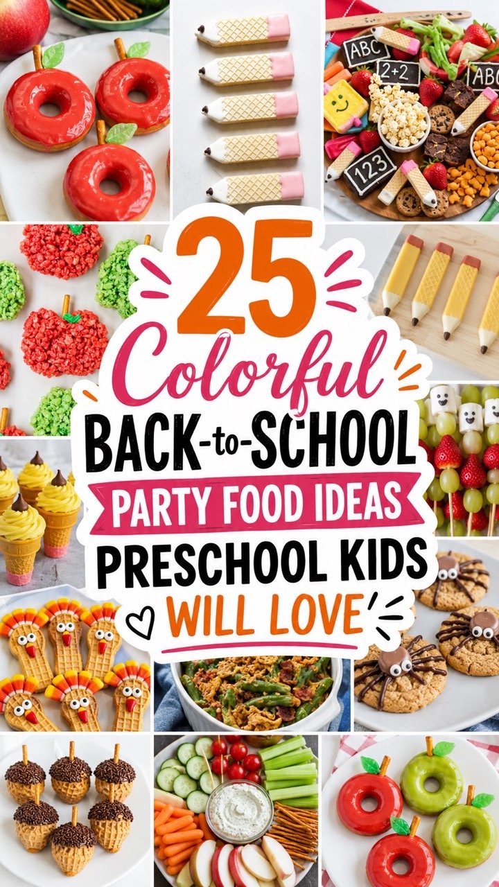 25 ADORABLE BACK TO SCHOOL PARTY SNACKS KIDS WILL ACTUALLY EAT