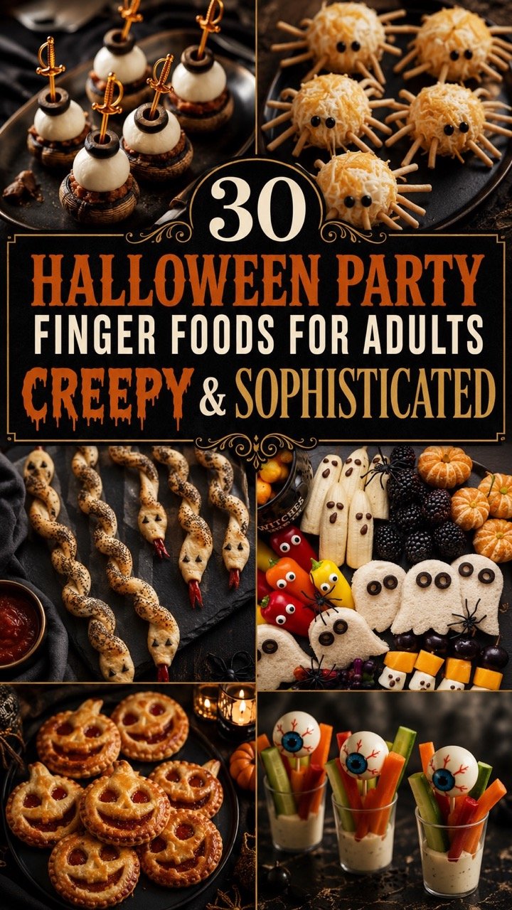 30 HALLOWEEN PARTY FINGER FOODS EVERYONE WILL DEVOUR