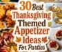 30 BEST THANKSGIVING THEMED APPETIZER IDEAS