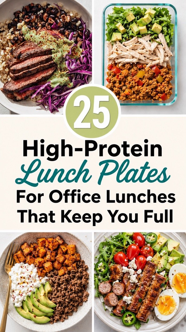 25 HIGH-PROTEIN LUNCH BOWLS AND PLATES THAT BEAT A SAD DESK SALAD