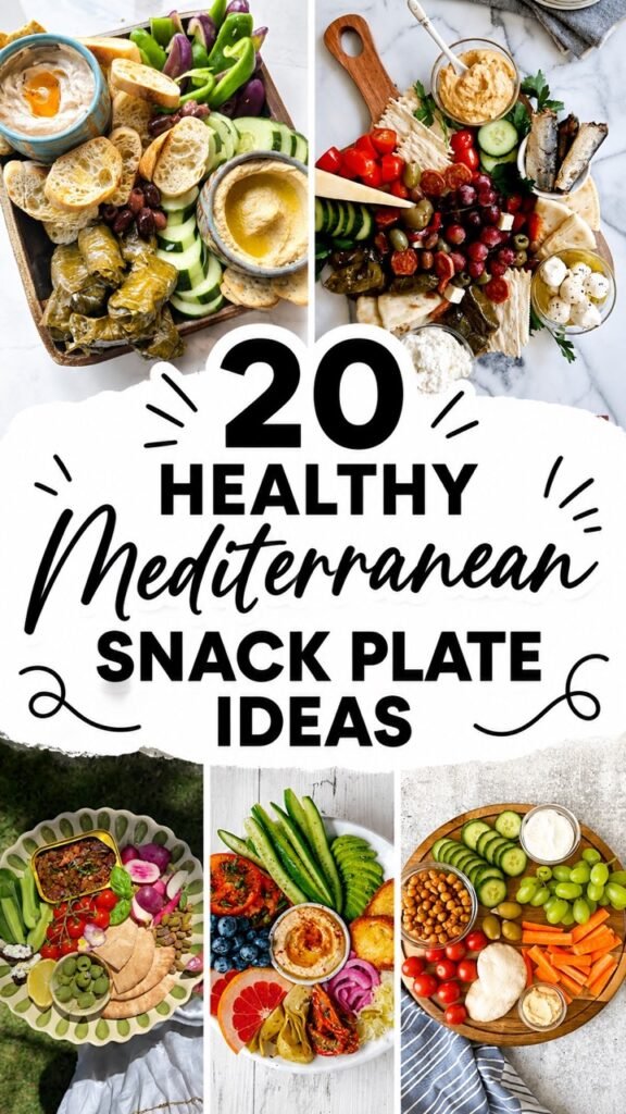 MEDITERRANEAN SNACK PLATE