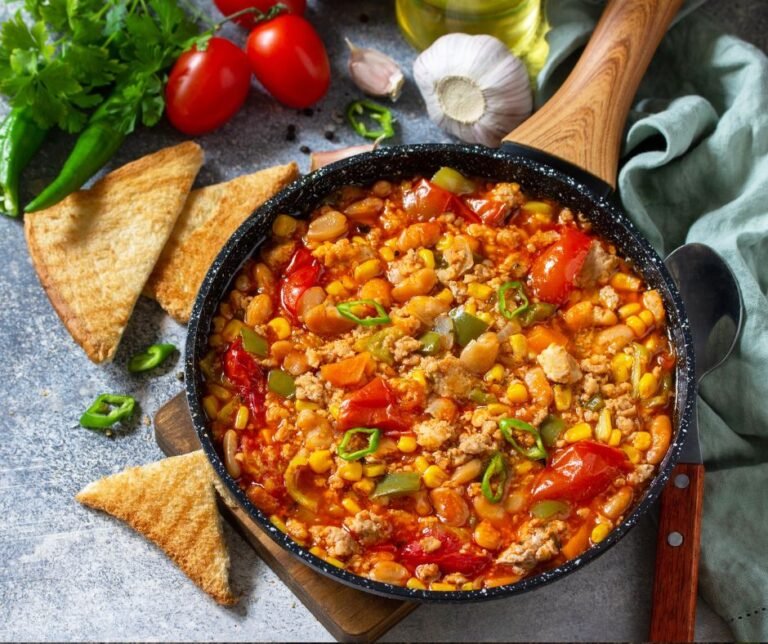 Chili Con Carne Traditional Mexican Food
