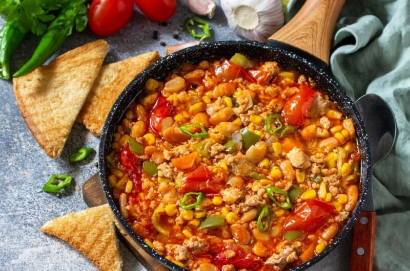 Chili Con Carne Traditional Mexican Food