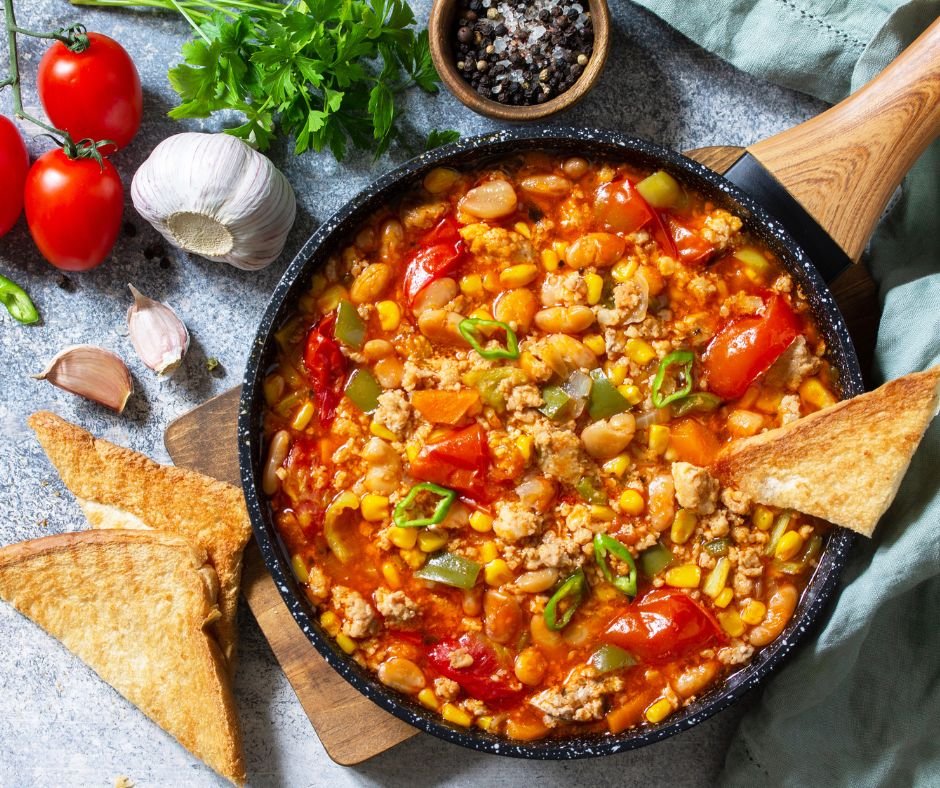 Chili Con Carne Traditional Mexican Food