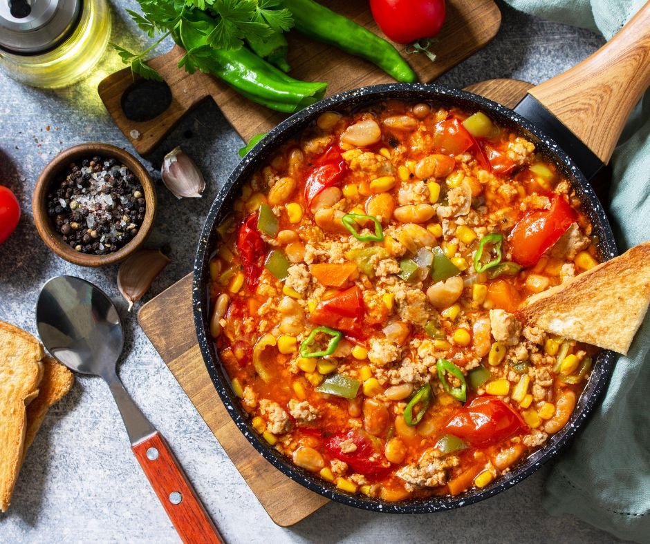 Chili Con Carne Traditional Mexican Food
