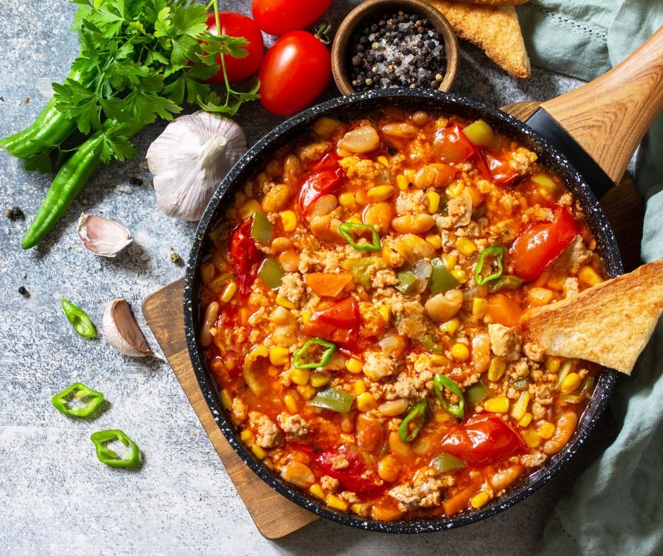 Chili Con Carne Traditional Mexican Food