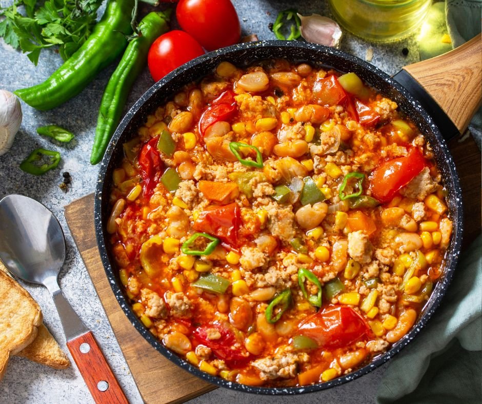 Chili Con Carne Traditional Mexican Food
