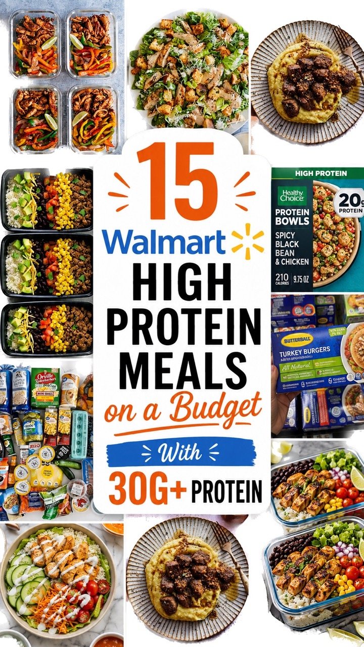 walmart high protein meals