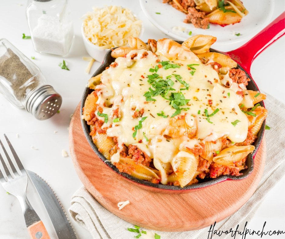 Baked Ground Beef Pasta Casserole