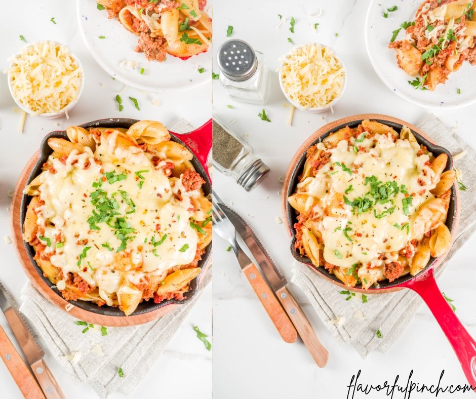 Baked Ground Beef Pasta Casserole
