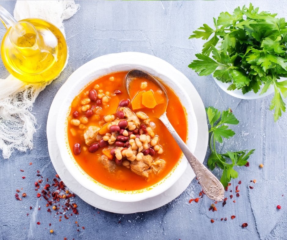 Bean Soup with Chicken