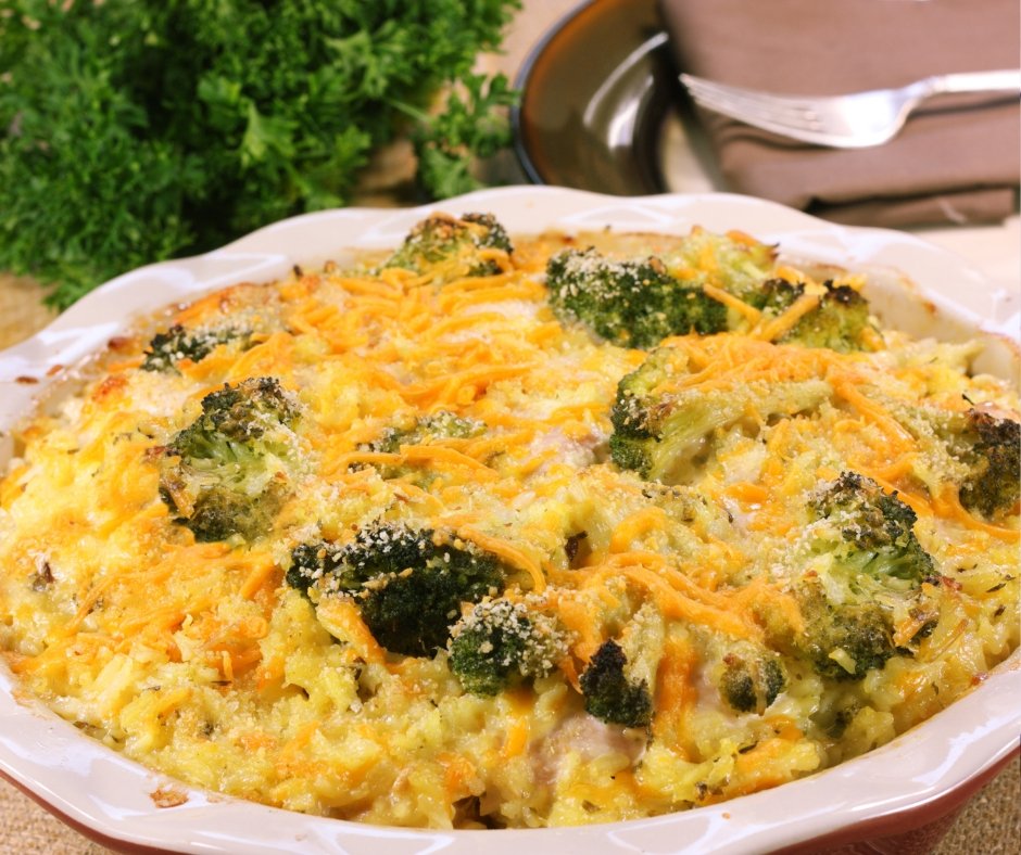 Chicken and Broccoli Rice Casserole
