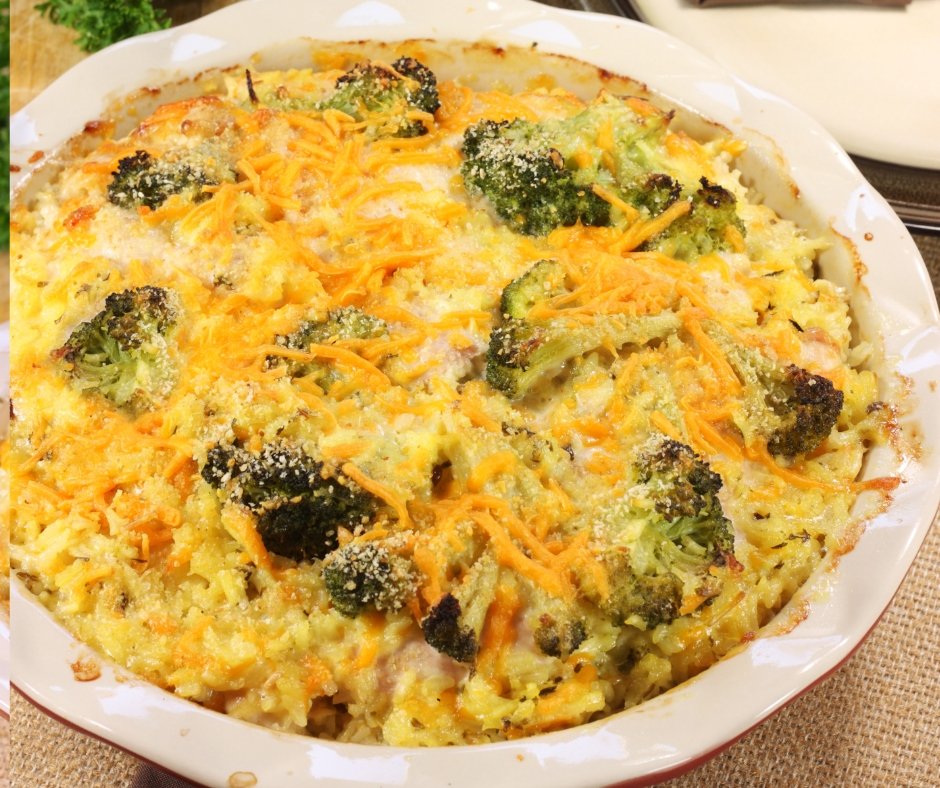 Chicken and Broccoli Rice Casserole