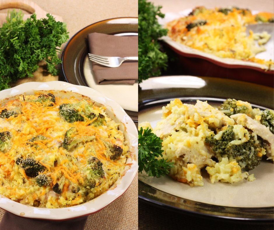 Chicken and Broccoli Rice Casserole