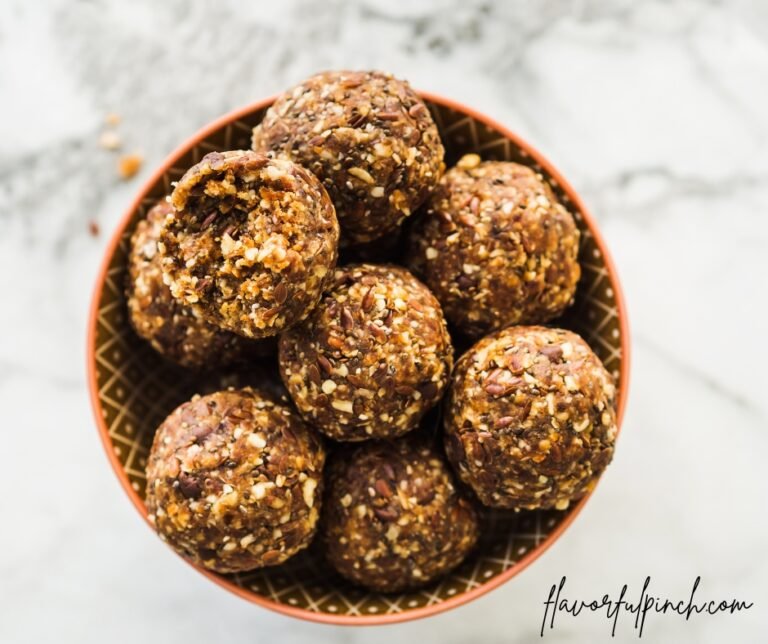 Peanut Butter Dates Oat Protein Balls